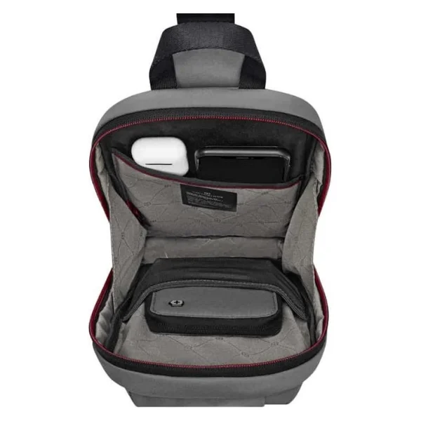Victorinox 653385 Travel Essentials Sling Omuz Çantası, Gri - Görsel 2