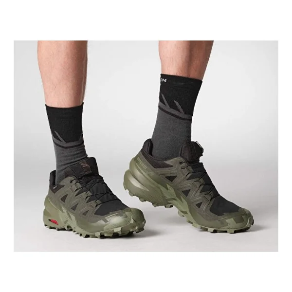 Salomon Speedcross 6 Gore-Tex L47584100 Haki Erkek Koşu Ayakkabısı - Görsel 2