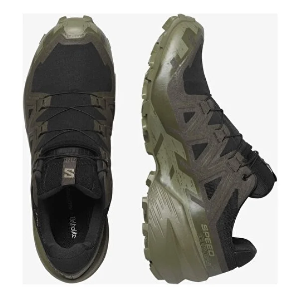 Salomon Speedcross 6 Gore-Tex L47584100 Haki Erkek Koşu Ayakkabısı - Görsel 5