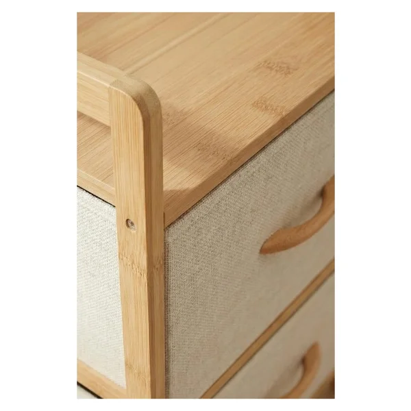 Digithome Bambu Düzenleyici 2 Çekmeceli Komodin - B9199 - Görsel 3