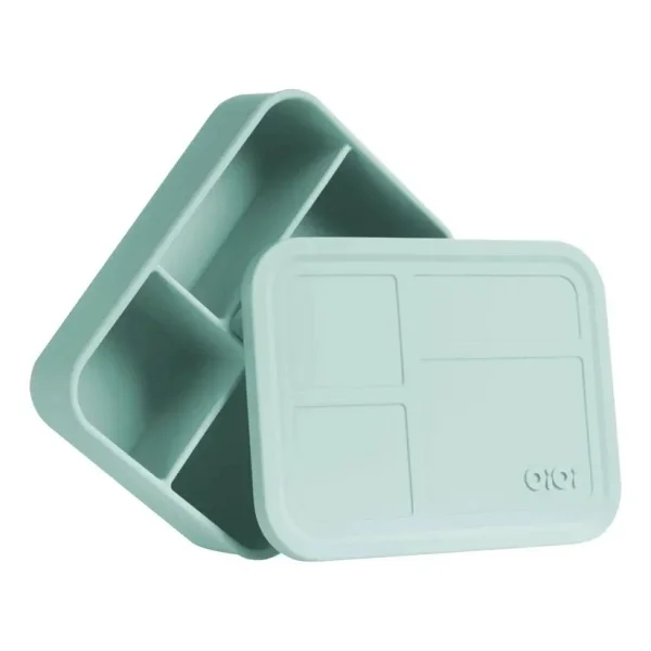 OİOİ Bento Yeşil 1300 ml Bölmeli Beslenme Kutusu - Görsel 6