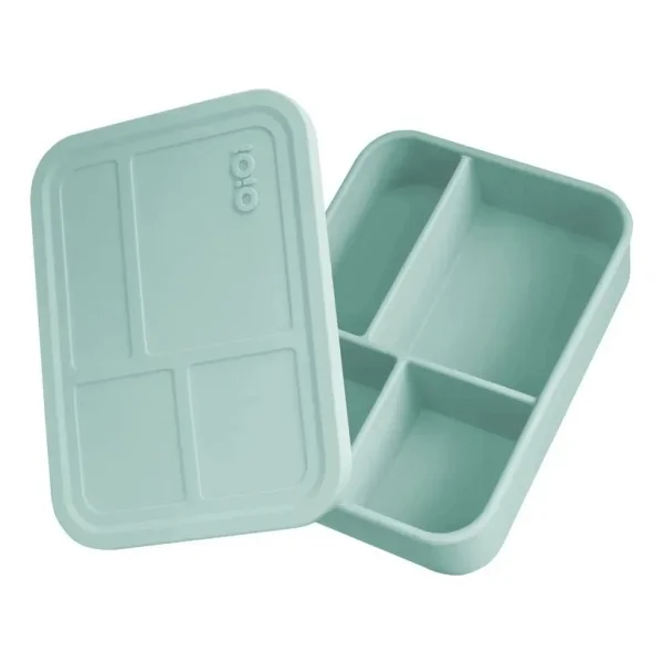 OİOİ Bento Yeşil 1300 ml Bölmeli Beslenme Kutusu - Görsel 2