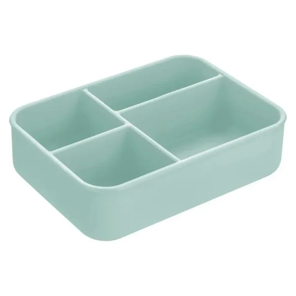 OİOİ Bento Yeşil 1300 ml Bölmeli Beslenme Kutusu - Görsel 3