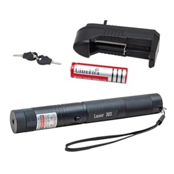 Şarjlı Yeşil Lazer Pointer 100 Mw (5440) - Görsel 3