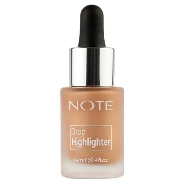 Note Drop Işıltılı 02 Charming Desert Likit Highlighter - Görsel 3