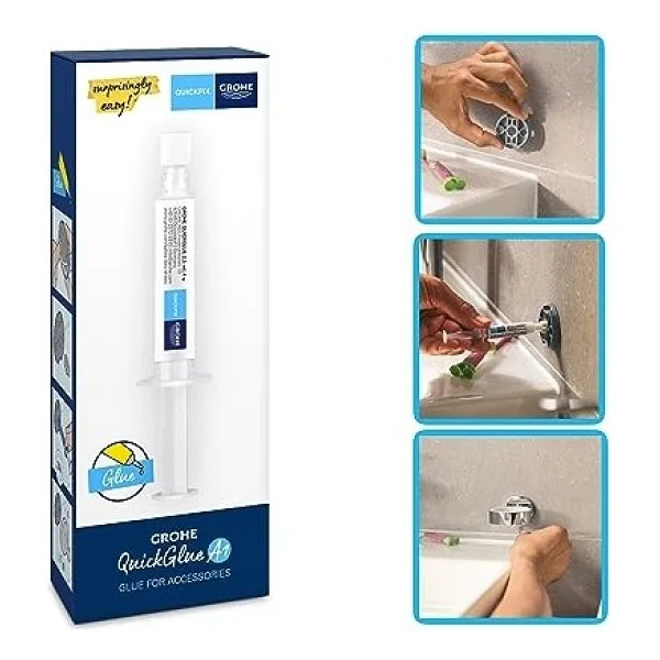 GROHE QuickGlue A1 Yapıştırıcı Duş / Banyo Aksesuarları 41127000 - Görsel 5