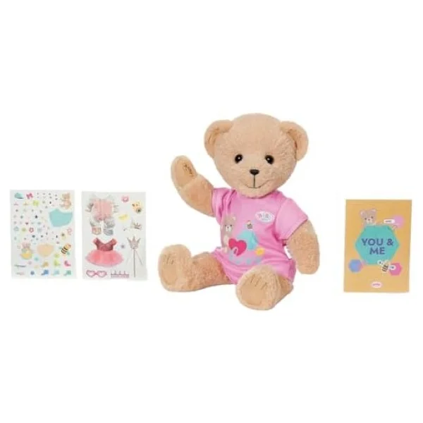 Baby Born Pembe Ayıcık 36 cm 837139 - Görsel 10