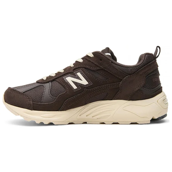 New Balance 878 M8785KM Kahverengi-Beyaz Spor Ayakkabı - Görsel 2