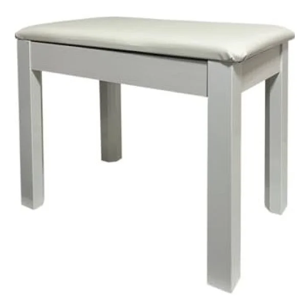 Midex TBX-144WH Beyaz Sandıklı Piyano Taburesi - Görsel 5