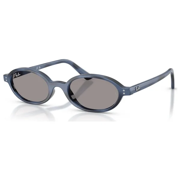 Ray-Ban Khal 4472 6855/1 Blue Havana-Grey Güneş Gözlüğü - Görsel 4