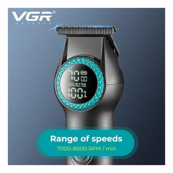 Vgr V-990 Siyah Saç Kesme Makinesi - Görsel 3
