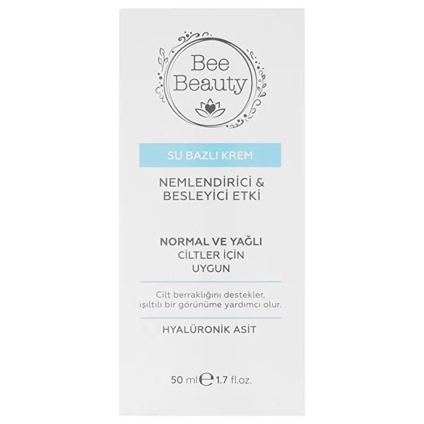 Bee Beauty Hyalüronik Asit Su Bazlı 50 ml Jel Nemlendirici Krem - Görsel 2