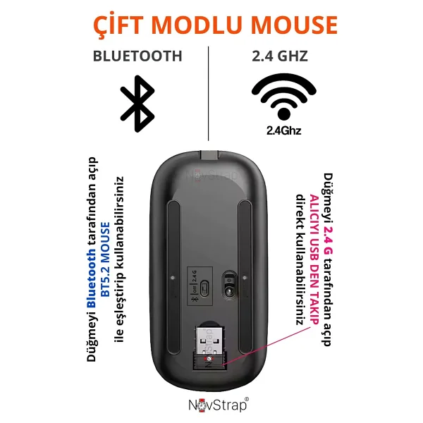 Maxgo 3159 Kablosuz Klavye Mouse Seti - Görsel 3