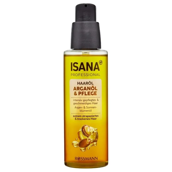 Isana Argan Yağlı Kuru ve Çok Yıpranmış Saçlar Saç Bakım Yağı 100 ml - Görsel 2