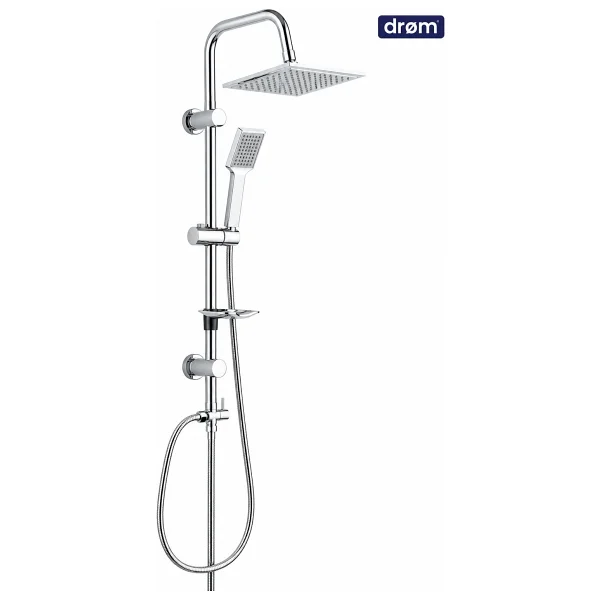 Drom Nord 401001 Tepe Krom Duş Seti - Görsel 6