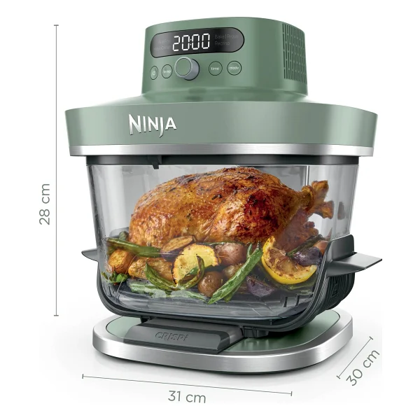 Ninja Crispi Pro 5in1 Moss Green Yağsız Fritöz - Görsel 4