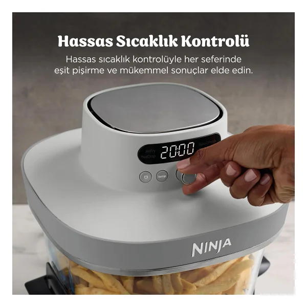 Ninja Crispi Pro 5in1 White Yağsız Fritöz - Görsel 7