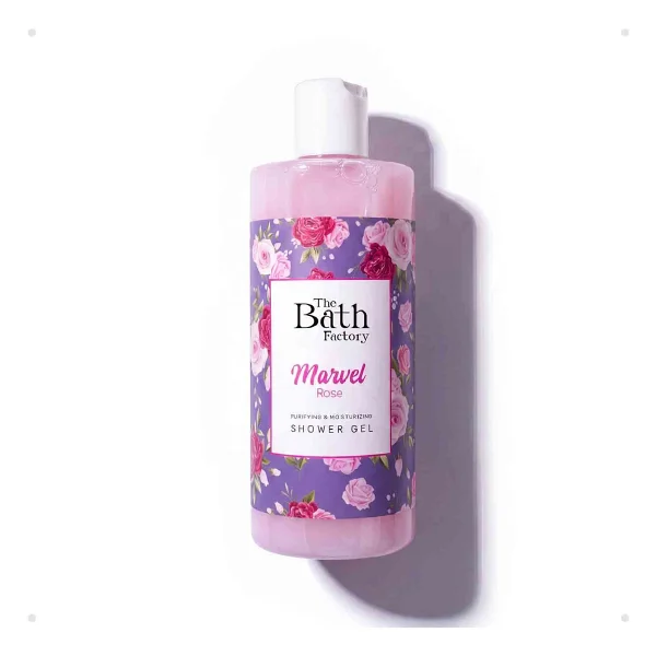 The Bath Factory Marvel Rose Nemlendirici ve Besleyici 400 ml Duş Jeli - Görsel 2