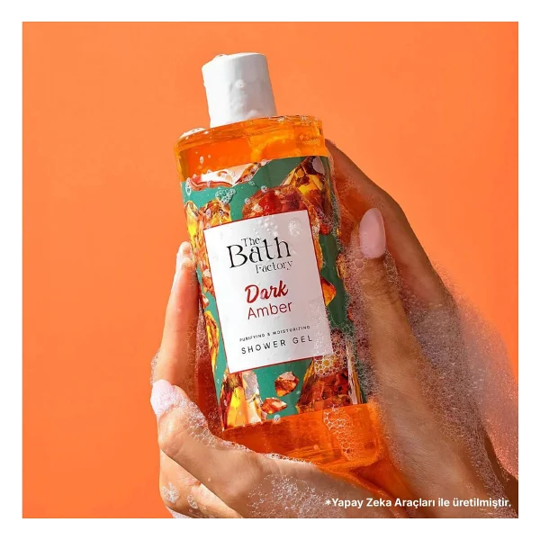 The Bath Factory Dark Amber Nemlendirici 400 ml Duş Jeli - Görsel 5
