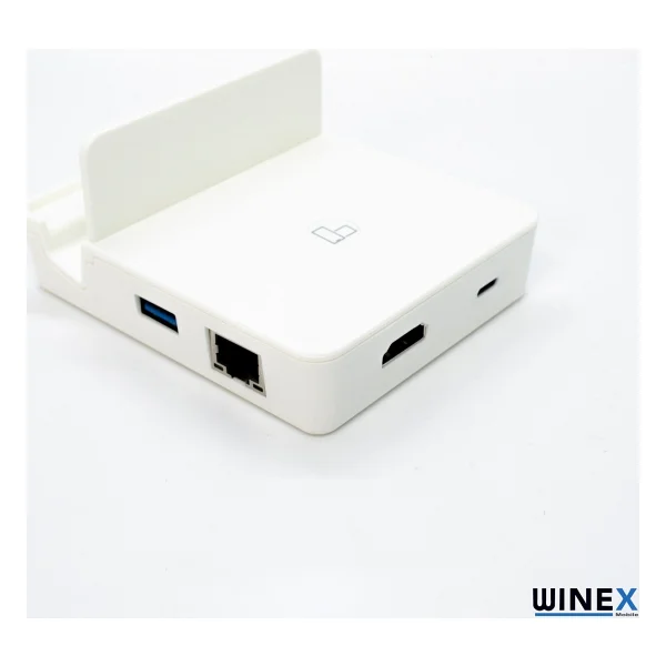 Winex 7in1 Lightning Docking Station Dönüştürücü Adaptör - Görsel 3