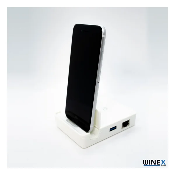Winex 7in1 Lightning Docking Station Dönüştürücü Adaptör - Görsel 4