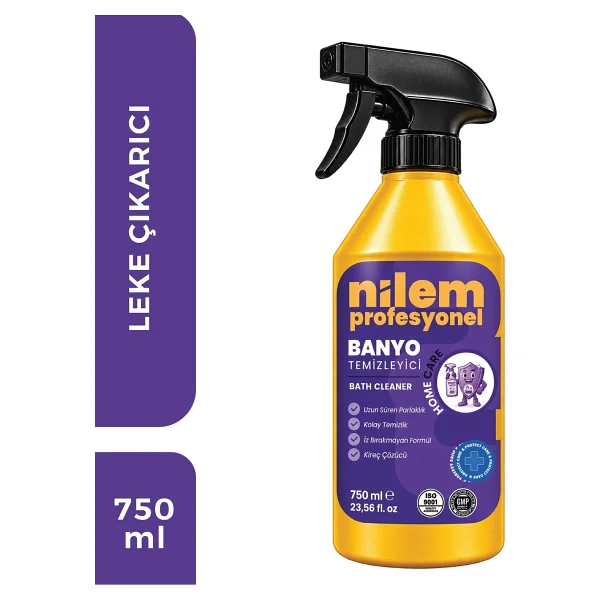 Nilem Profesyonel Banyo Temizleyici 750 ml - Görsel 7