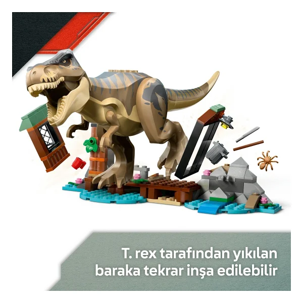 Lego 76975 Jurassic World T.Rex Nehir Kaçışı - Görsel 8