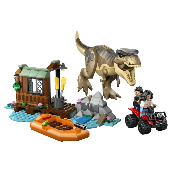 Lego 76975 Jurassic World T.Rex Nehir Kaçışı - Görsel 4