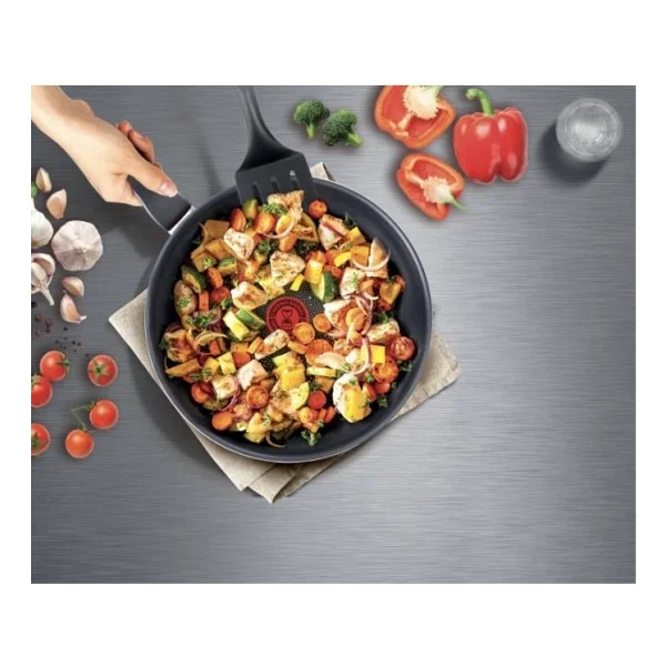 Tefal Titanyum 2X XL Force Difüzyon Tabanlı 28 cm Wok Tava - Görsel 2