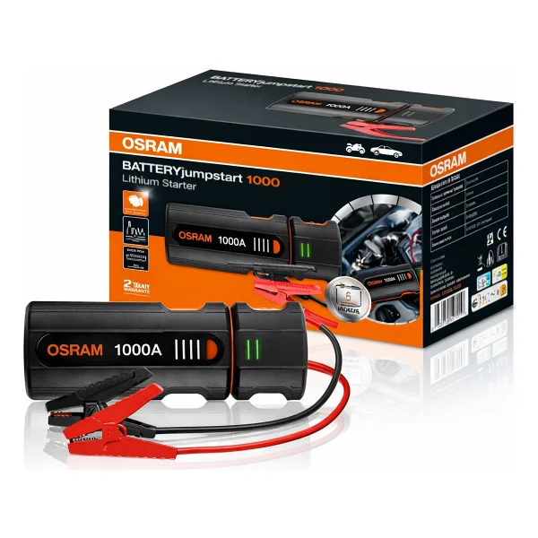 Osram Battery Jumpstart 1000 OJS020 Akü Takviye Cihazı - Görsel 3