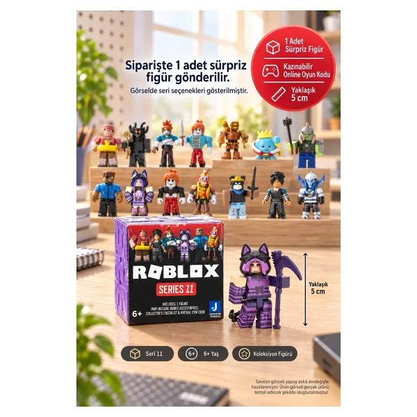 Roblox Sürpriz Figür Paketi S11 RBL49000 - Görsel 9