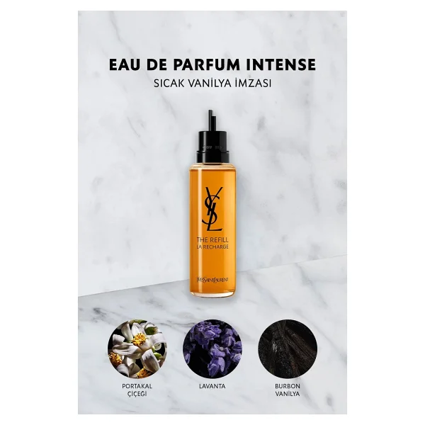 Yves Saint Laurent Libre Intense Refill Edp 100 ml Kadın Parfümü - Görsel 5