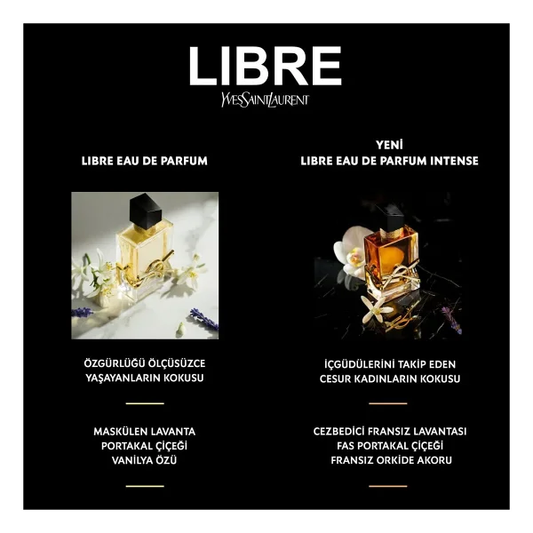 Yves Saint Laurent Libre Intense Refill Edp 100 ml Kadın Parfümü - Görsel 6