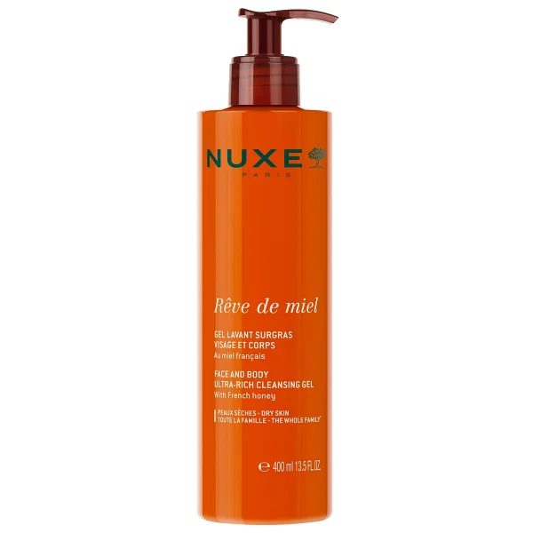 Nuxe Reve De Miel Ultra-Rich 400 ml Vücut ve Yüz Temizleme Jeli - Görsel 3