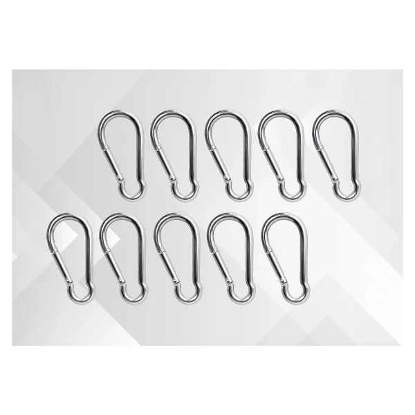 M4 Karabina Çinko İle İşlenmiş 316 Paslanmaz Çelik 40x20x4 mm (10 ADET) - Görsel 6