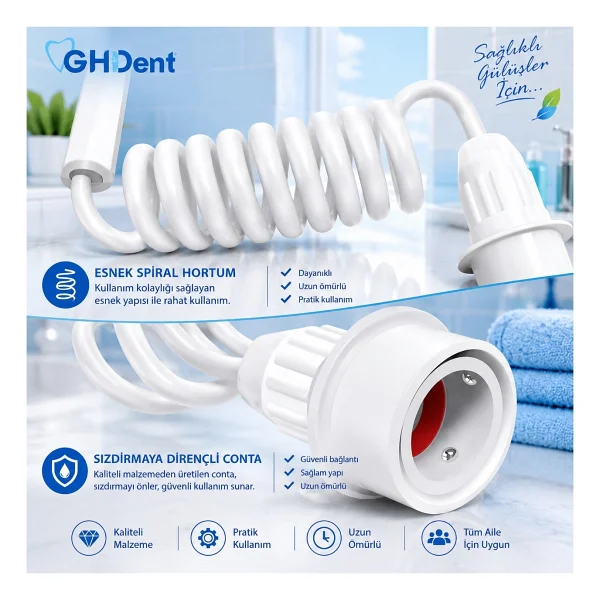 Ghdent Oral İrrigatör Ağız Duşu - Görsel 7