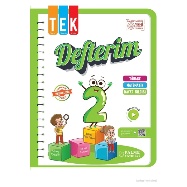 Palme Yayınevi 2. Sınıf Tek Defterim - Görsel 6