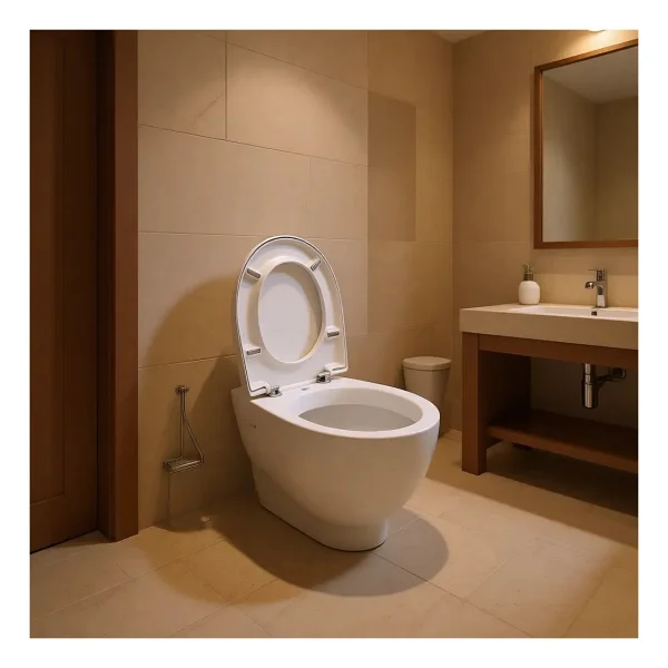 Ideal Standard Stradao Clearim Kanalsız Asma Klozet (Yavaş Kapanır Ince Kapak Dahil) - Beyaz - Görsel 5
