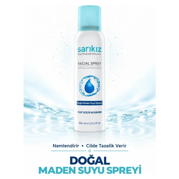 Sarıkız Doğal 150 ml Maden Suyu Spreyi - Görsel 4