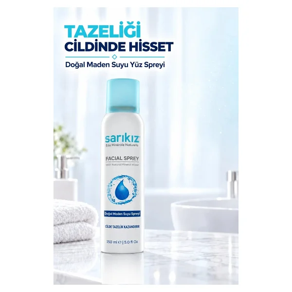 Sarıkız Doğal 150 ml Maden Suyu Spreyi - Görsel 3