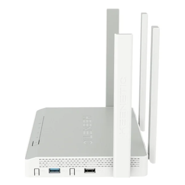 Keenetic Hero DSL AC1300 4x5 dBi Cloud VPN Dualcore MU-MIMO Beamforming WPA3 Amplifier 2xUSB 5xGE VDSL2/ADSL2+ Fiber Mesh WiFi Modem Router - Görsel 4