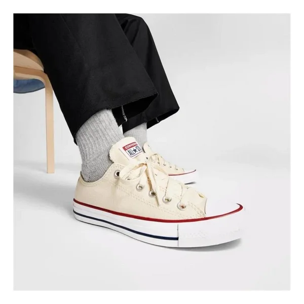 Converse Chuck Taylor All Star Classic Low M9165C Krem Sneaker - Görsel 7