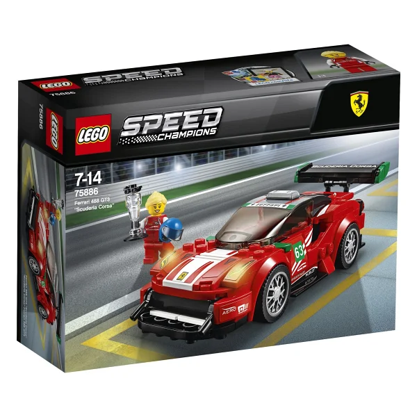 Lego Speed Champions 75886 Ferrari 488 GT3 Scuderia Corsa - Görsel 2