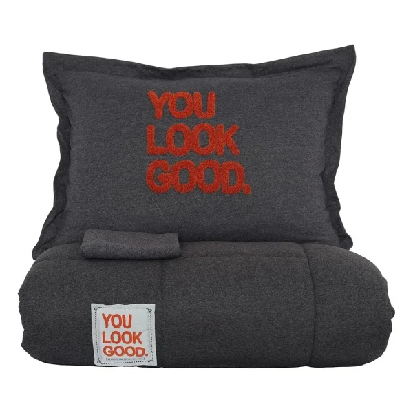 Karaca Home Motto Antrasit Çift Kişilik Cotton Comfort - Görsel 10