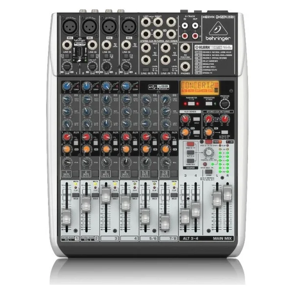 Behringer QX1204USB 12 Kanal Efektli Mikser - Görsel 4