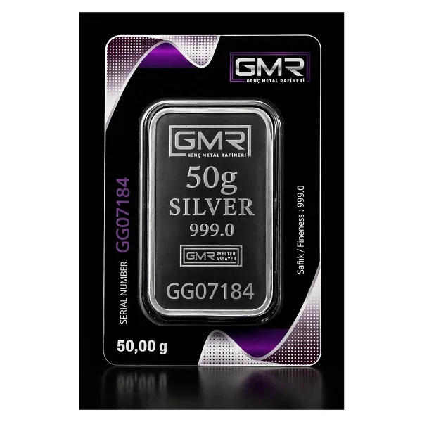 50 gr Külçe Gümüş - Görsel 7