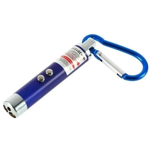 El Feneri Anahtarlık Işıklı Anahtarlık 3 Fonksyonlu Lazer Led Fener - Görsel 4