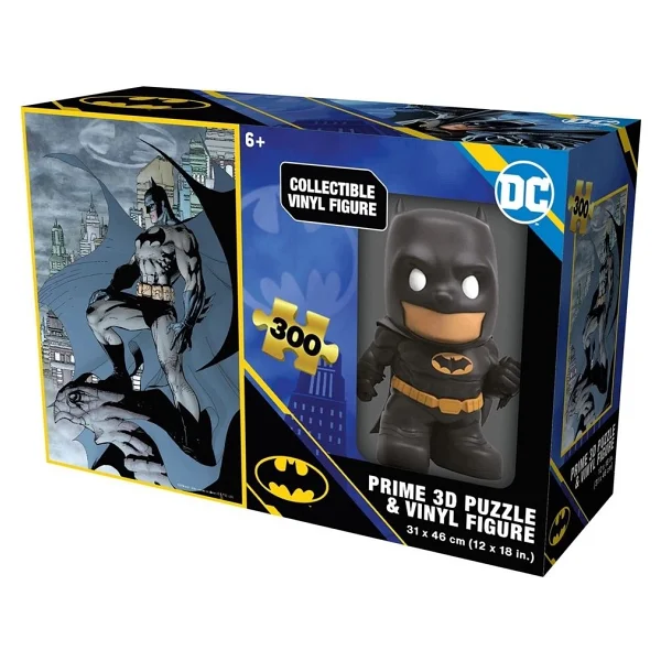 Prime 3D Batman Figür ve 300 Parça Puzzle 35806 - Görsel 2