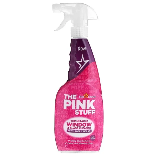 The Pink Stuff Vinegar Mucizevi 750 ml Cam Temizleyici - Görsel 2