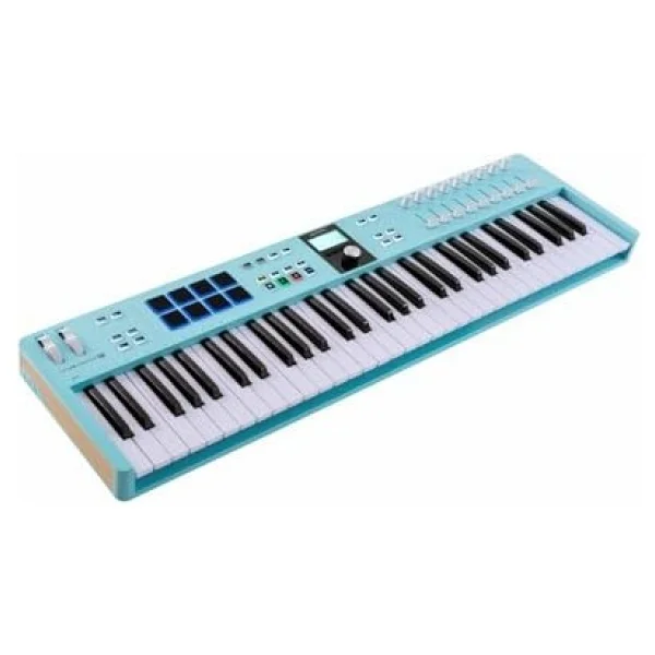 Arturia Keylab 61 Essential MK3 Turkuaz Midi Klavye - Görsel 2